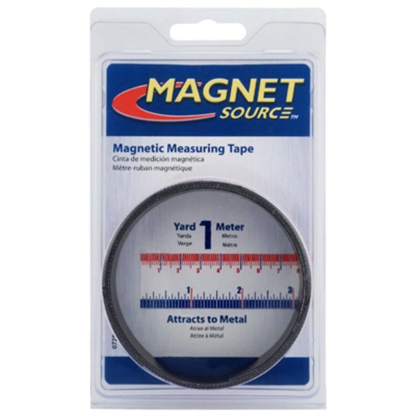 Master Magnetics 1X1 Magnet Meas Tape 07286